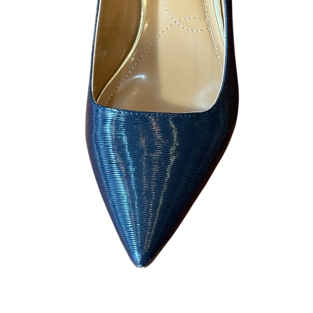Womens J.Renee, Patent Pump.  Color: Navy, Size: 8 1/2M - Picture 3 of 7